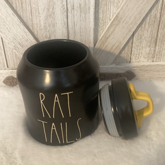 Rae Dunn Rat Tails Canister - Picture 2 of 3